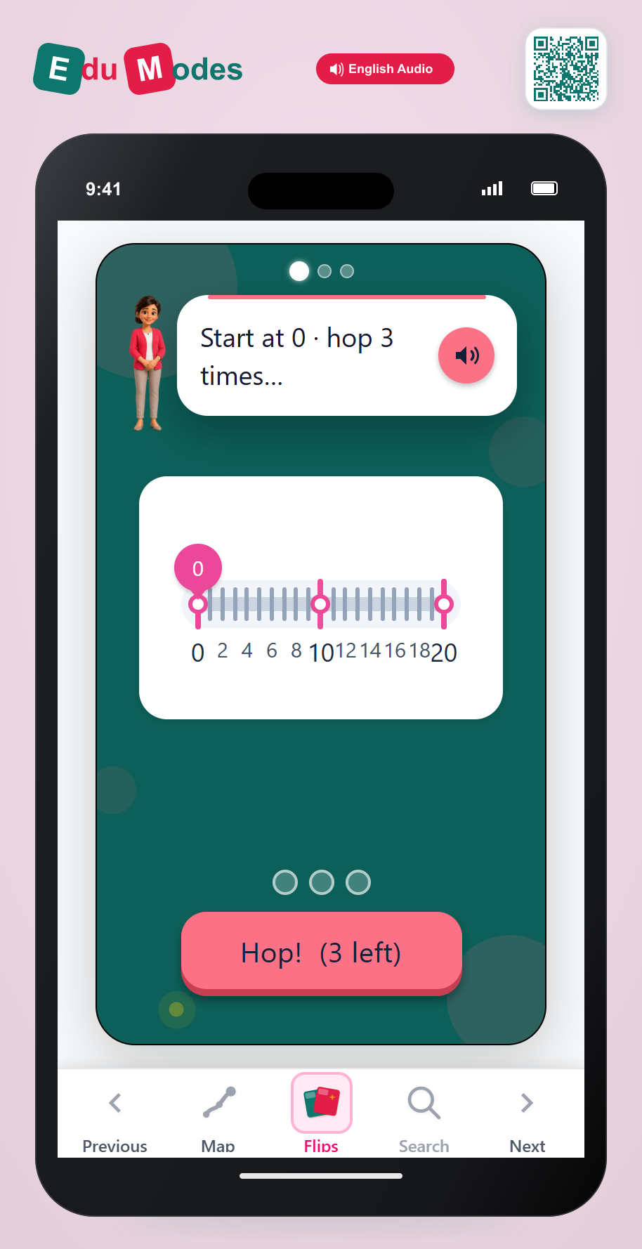 Skip-counting puzzles: Intro to 5s - Interactive Learning Game Preview