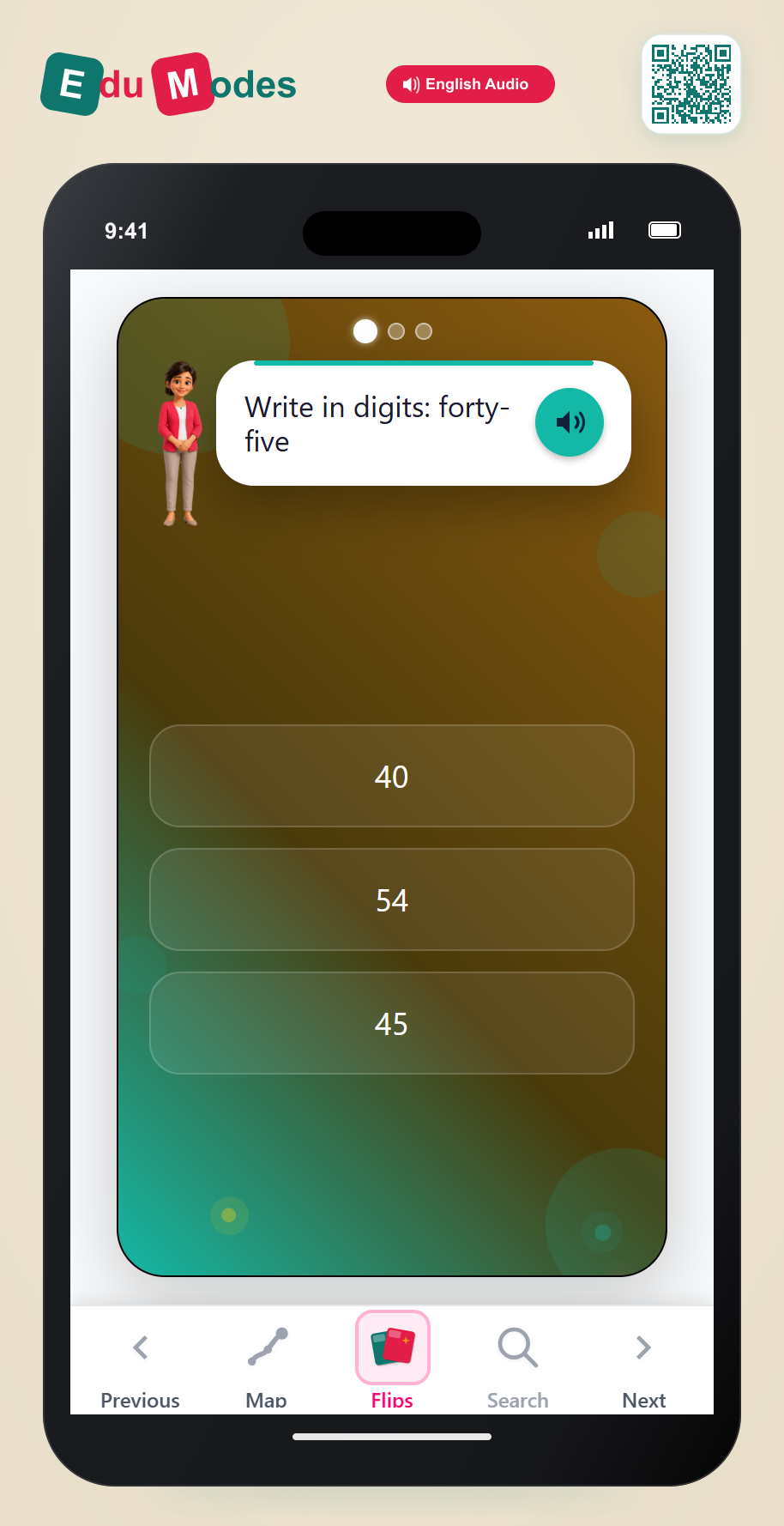 Word Names Review - Interactive Learning Game Preview