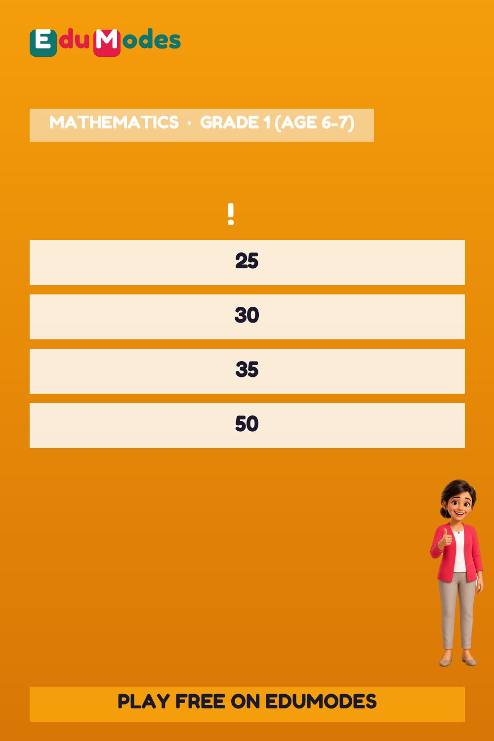 Counting Up by 10s Missing Number (Malayalam) - Interactive Learning Game Preview