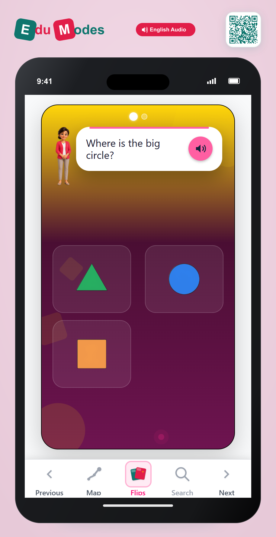 Big and Small Circles - Interactive Learning Game Preview