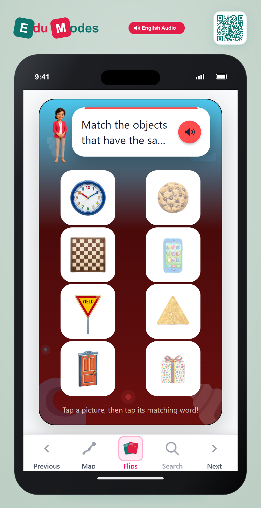 Match the Shapes - Interactive Learning Game Preview