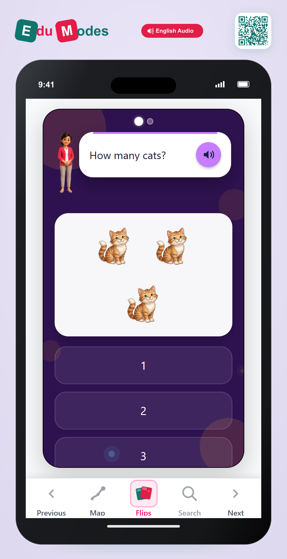 Meet Number 3 - Interactive Learning Game Preview
