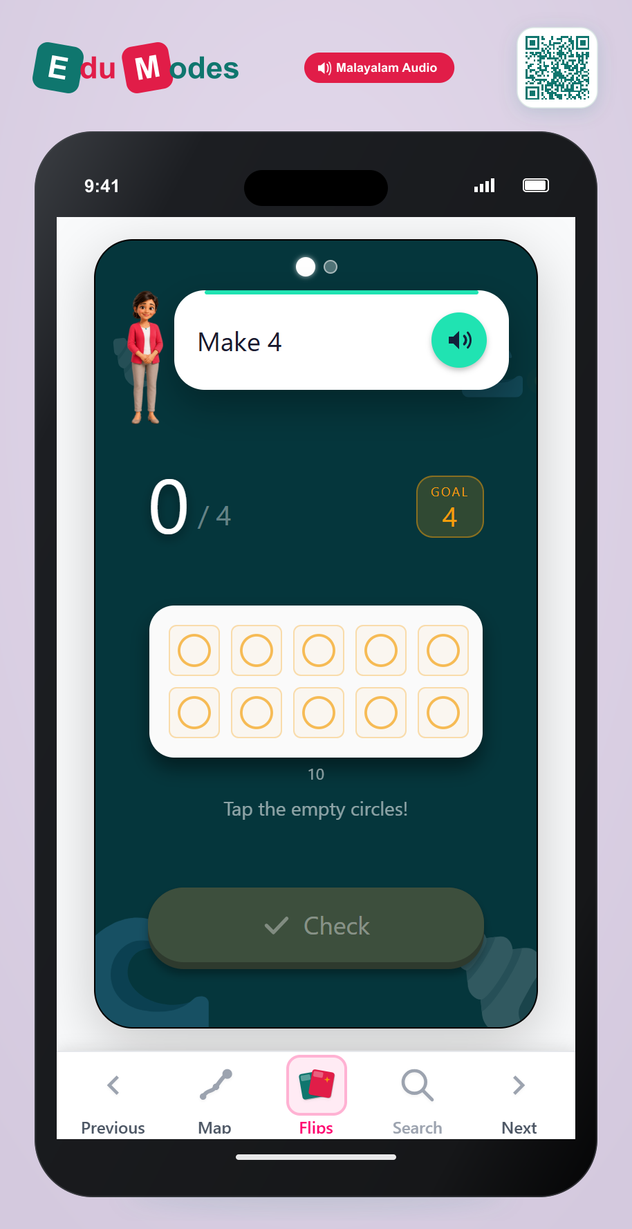 Make 4 and 5 - Interactive Learning Game Preview