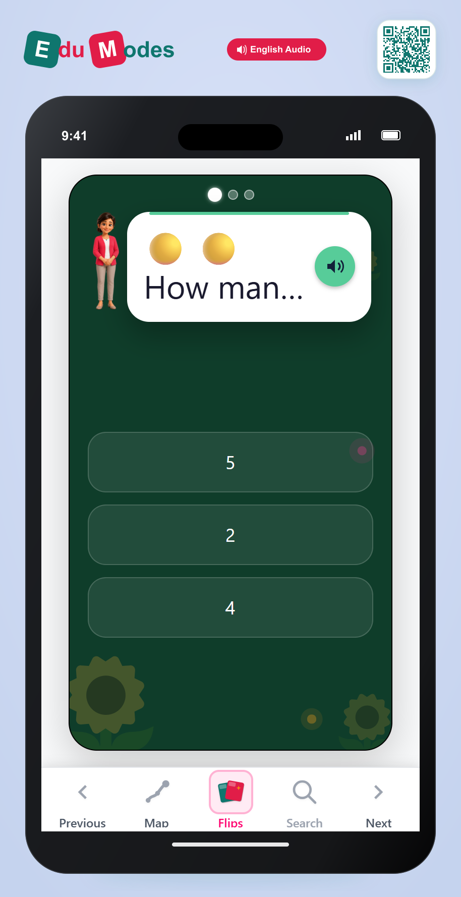 Review 1 to 5 Dots - Interactive Learning Game Preview