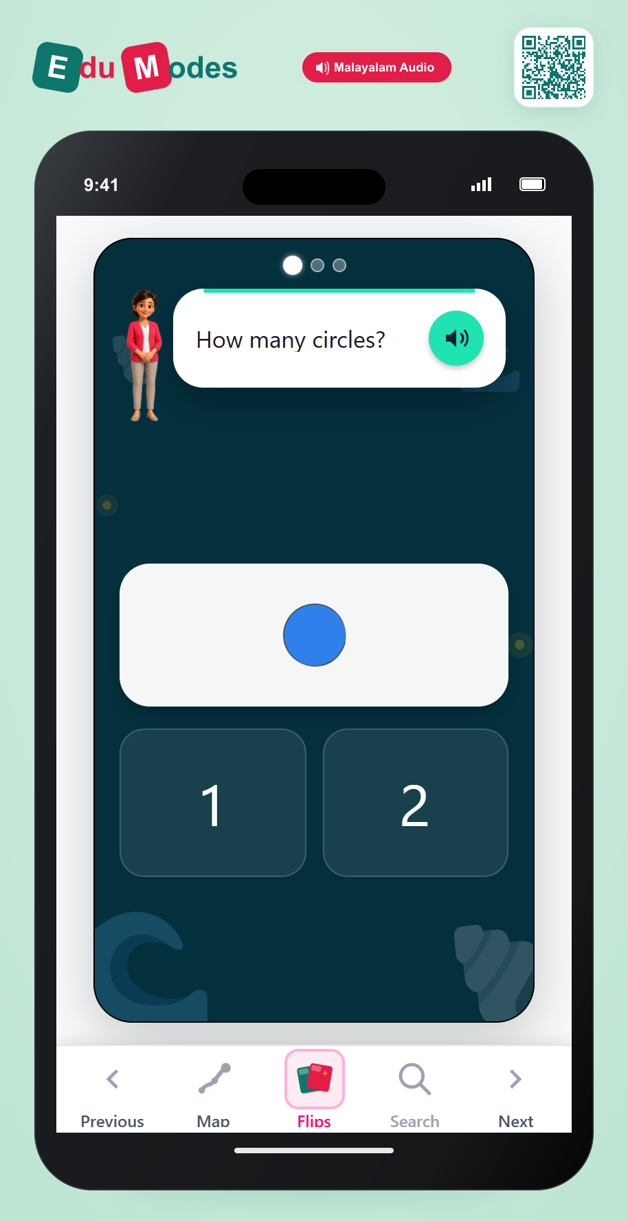 Count the Circles - Interactive Learning Game Preview