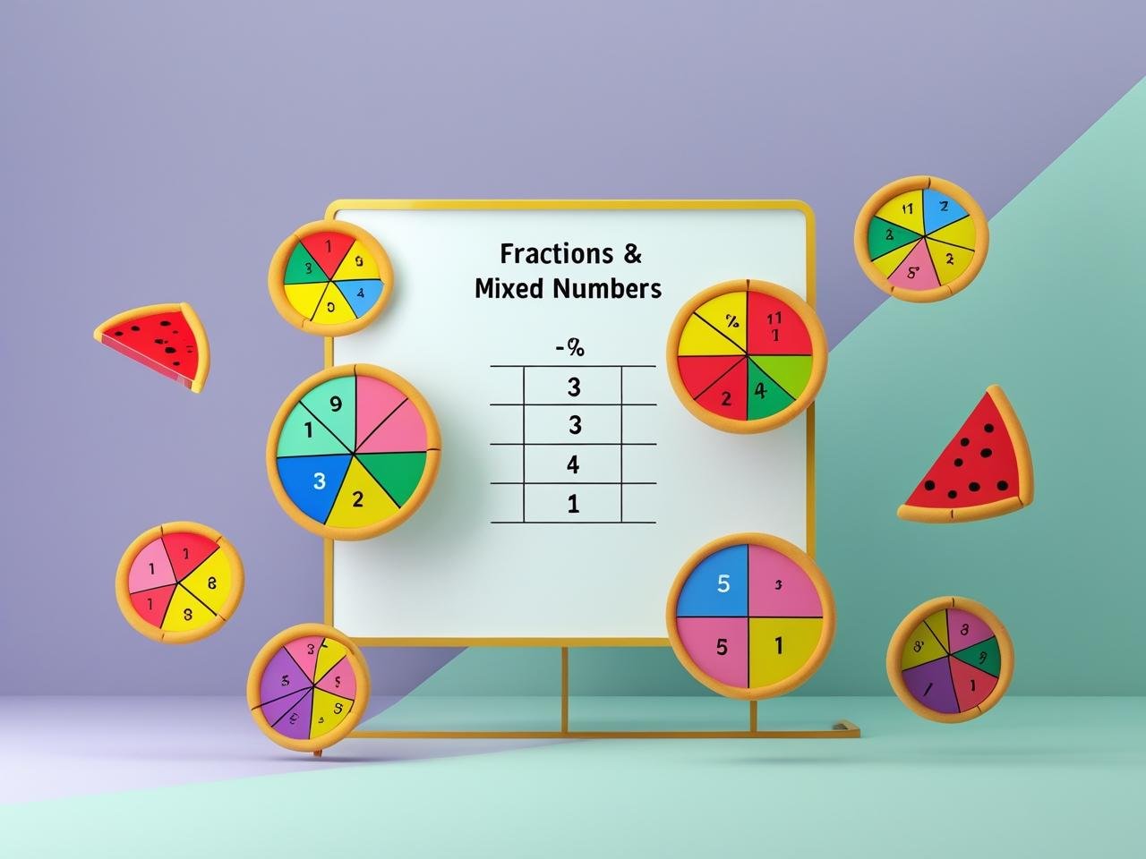 Fractions & Mixed Numbers thumbnail