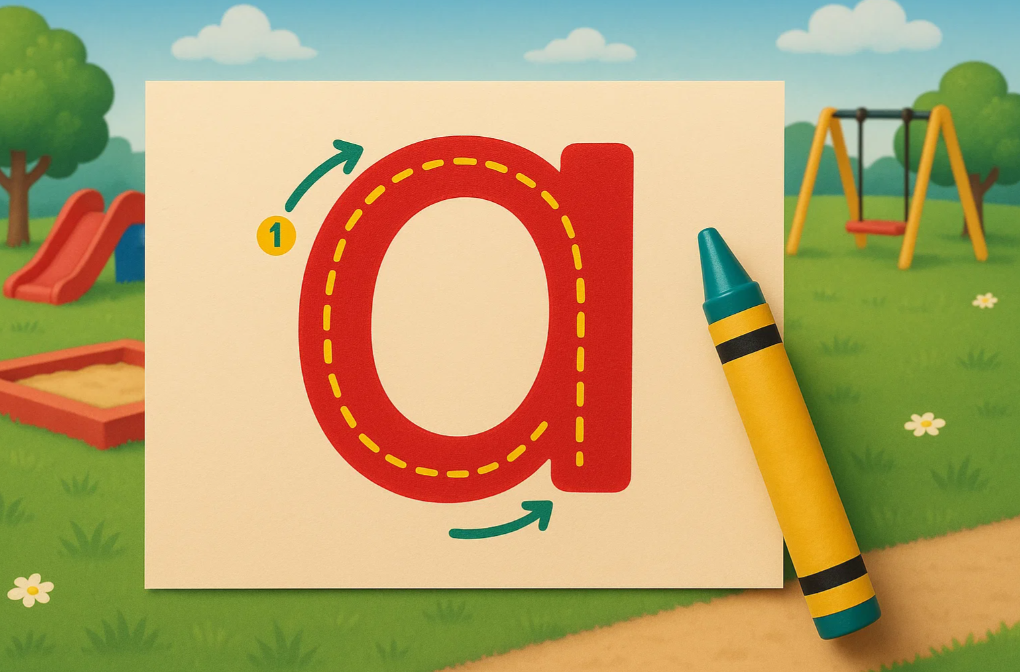 Lowercase Letter Tracing (a-e) thumbnail