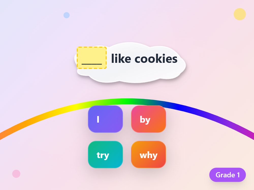 Rainbow Word Complete