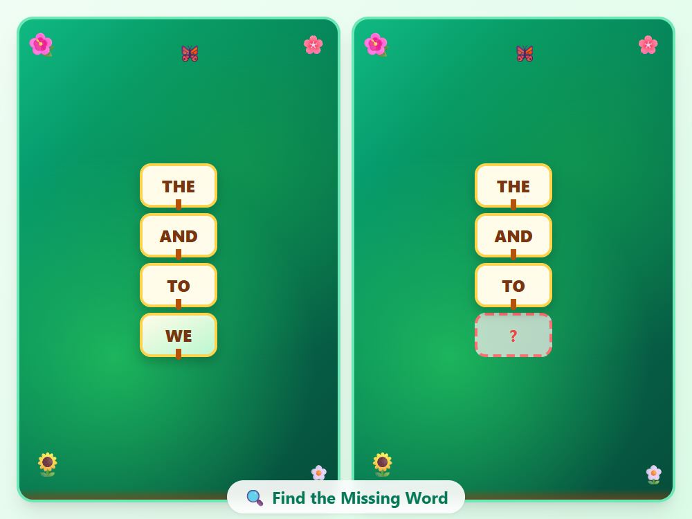 Garden Word Differences