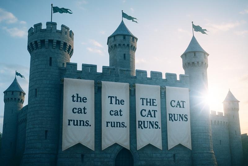 Capital Letter Castle