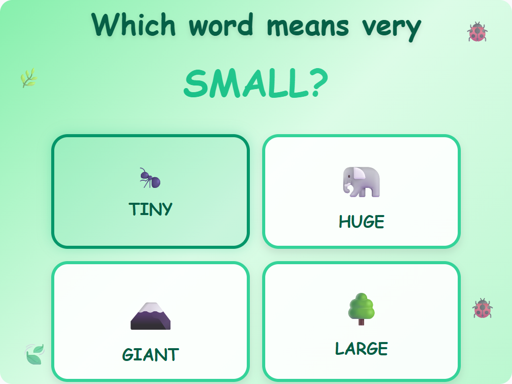 Little Tiny Words