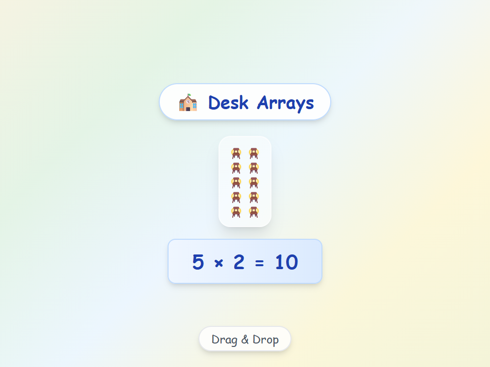 Classroom Desk Arrays