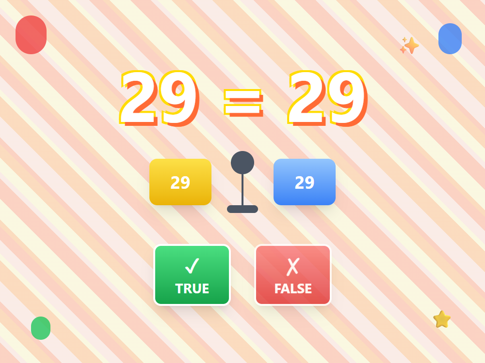 Equal or Not Equal