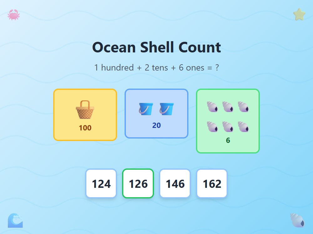 Ocean Shell Count