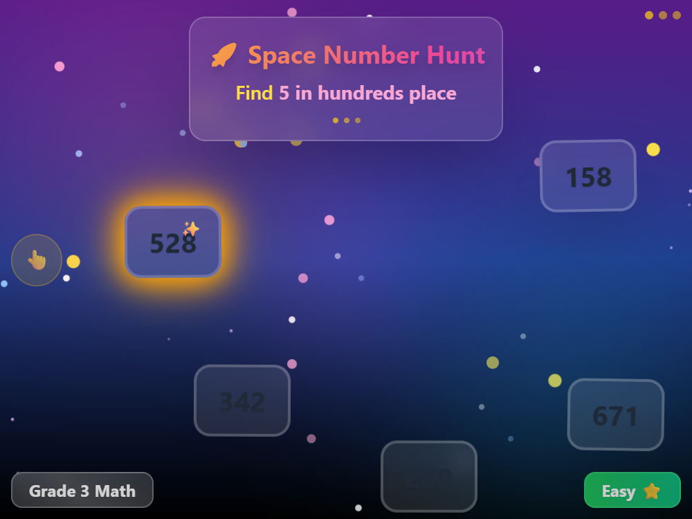 Space Number Hunt