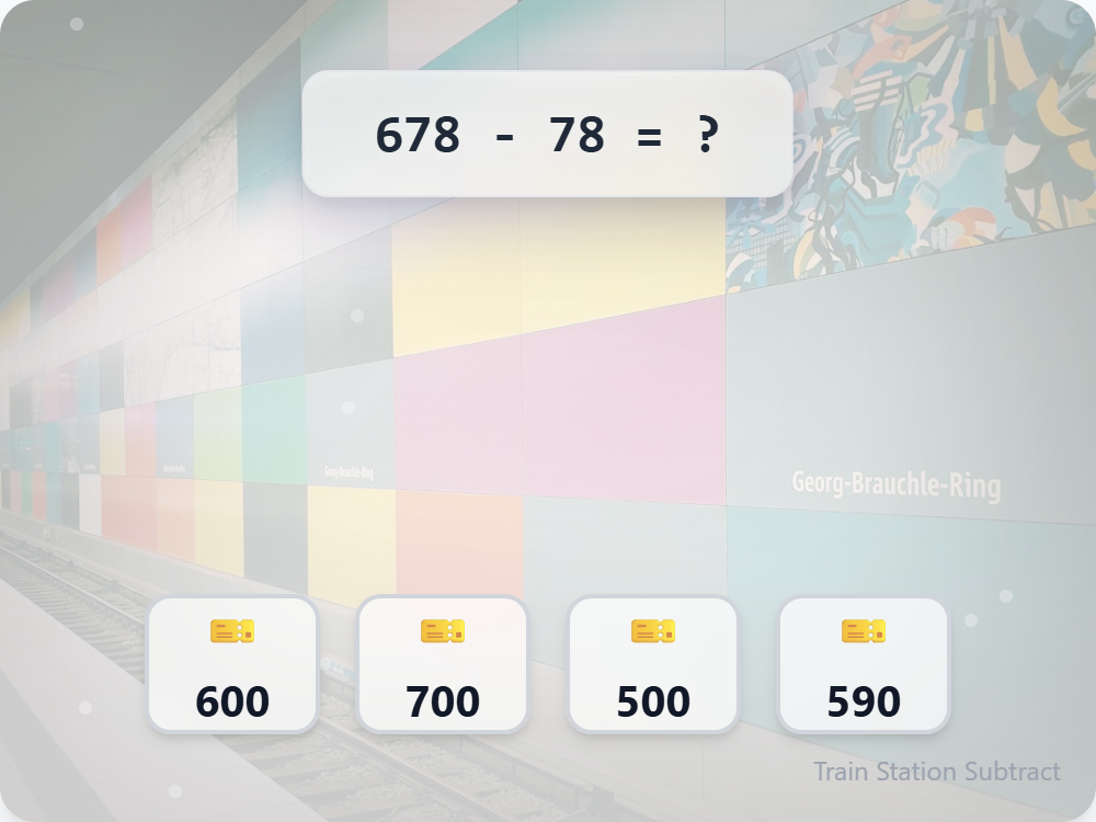 Train Station Subtract