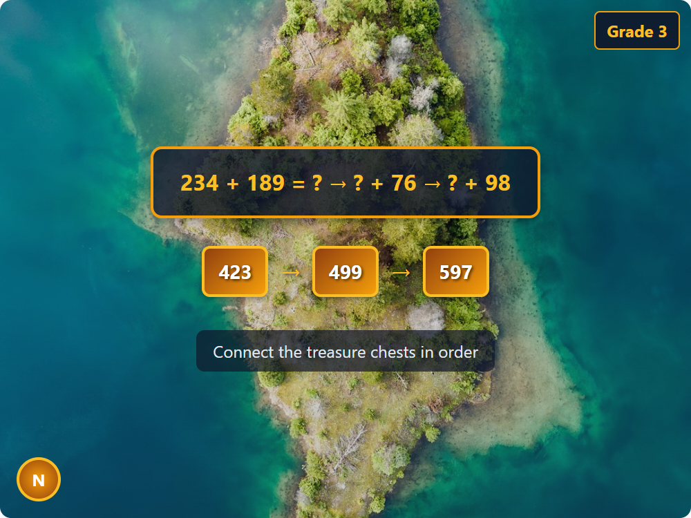 Treasure Map Navigation