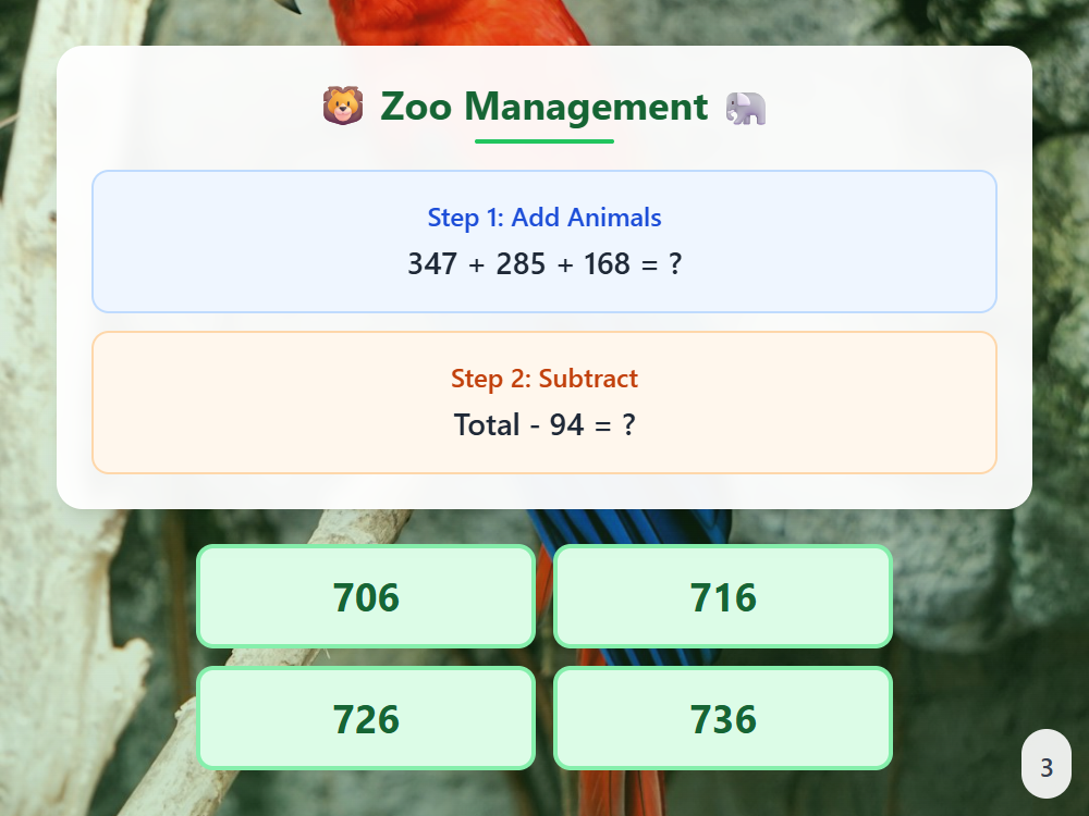 Zoo Management Challenge