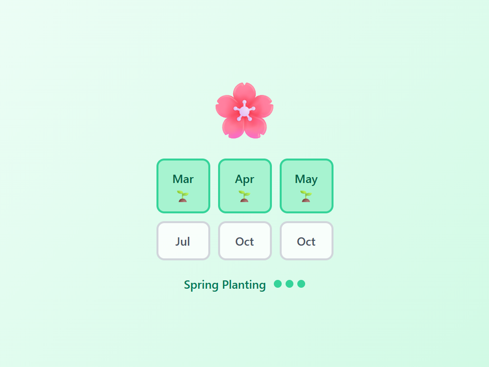 Garden Planting Season