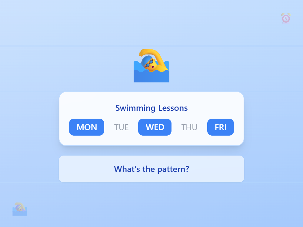 Swimming Lesson Days