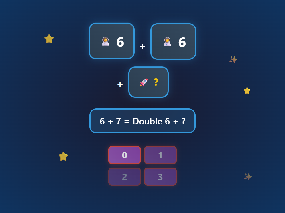 Near Doubles Explorer