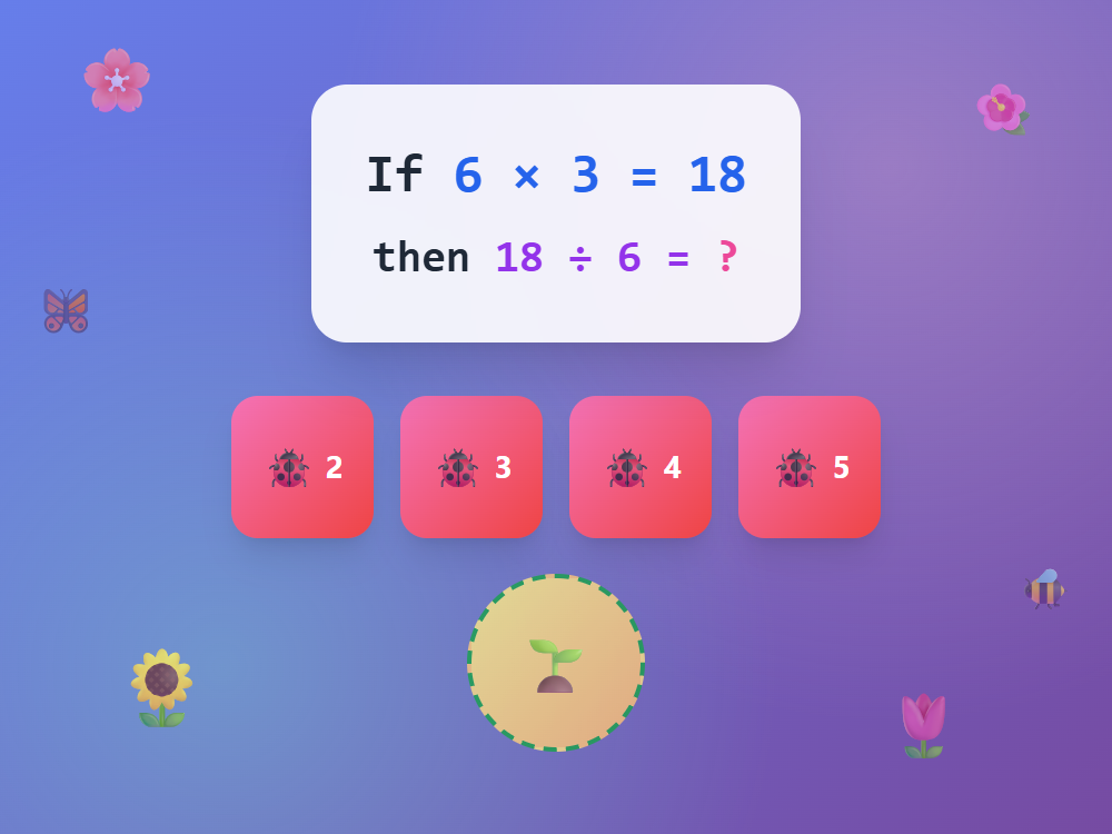 Garden Fact Family Five