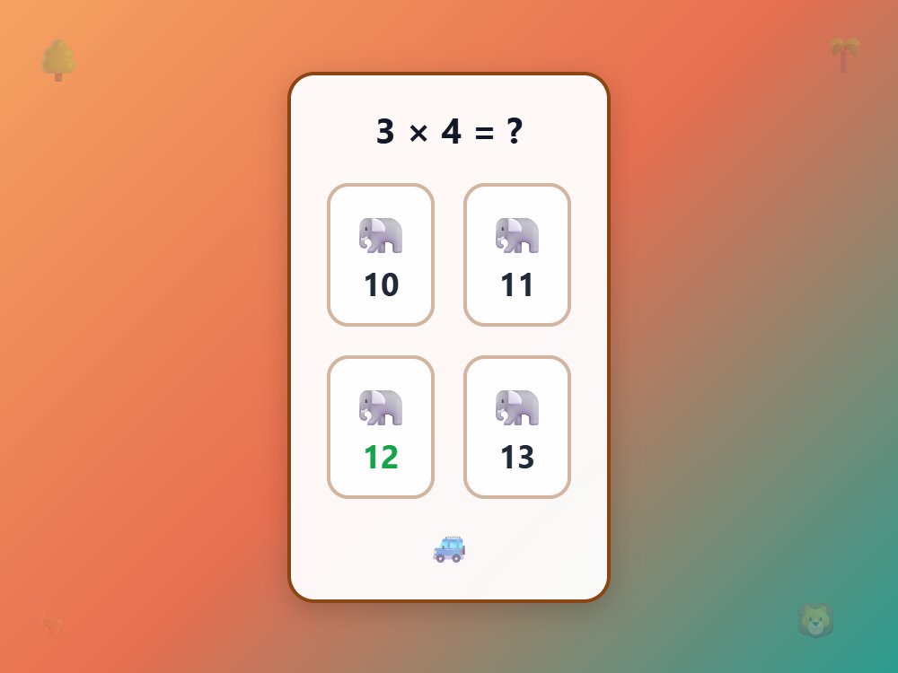 Safari Arrays Three