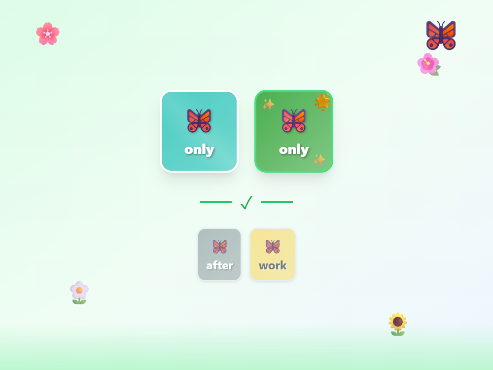 Butterfly Word Dance