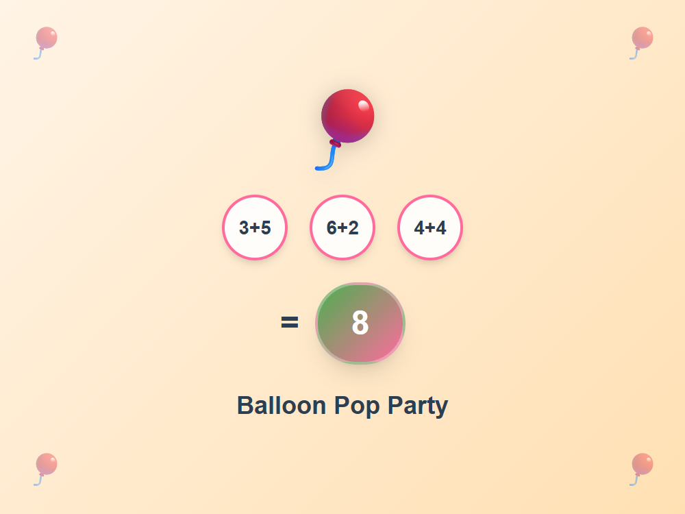 Balloon Pop Party