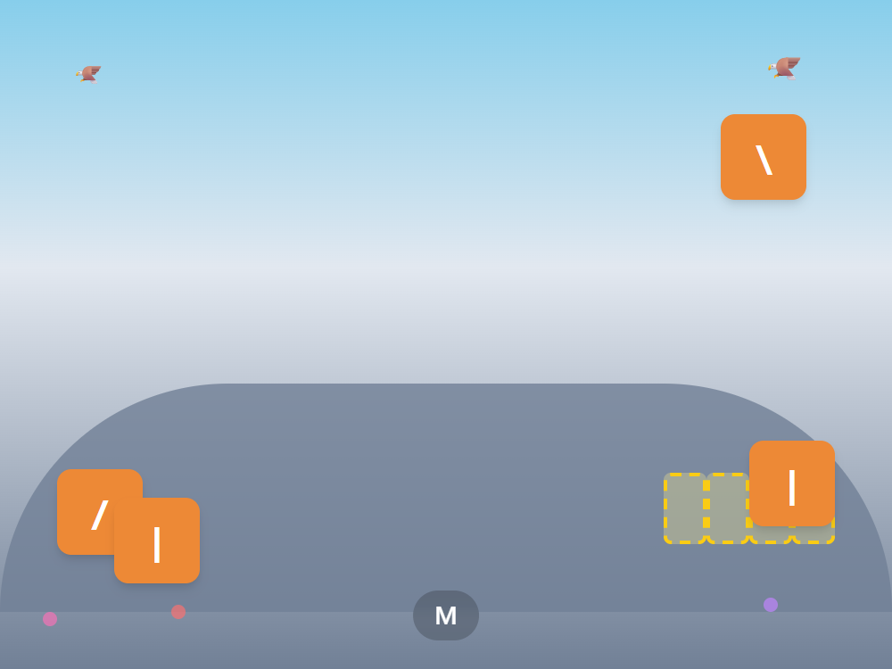 Mountain Letter M Hunt