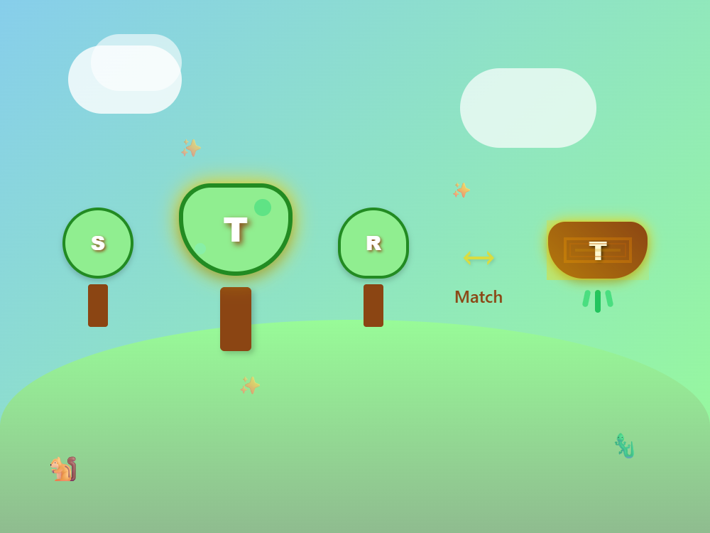 Tree Trunk Matching T