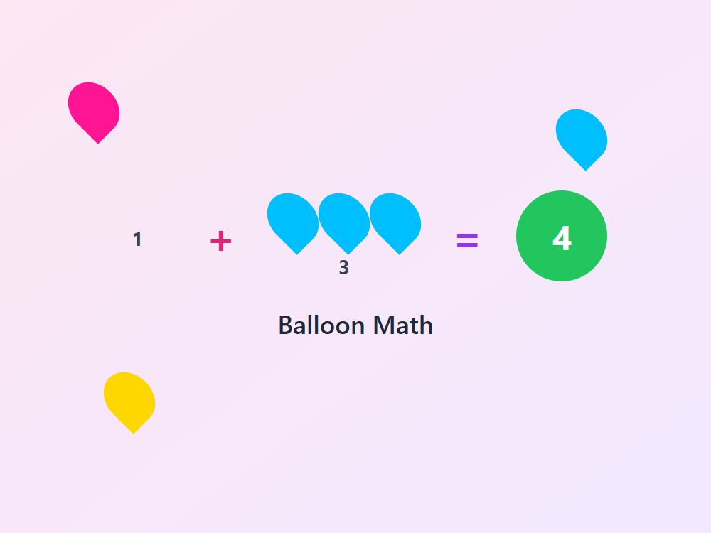 Balloon Bunch Math