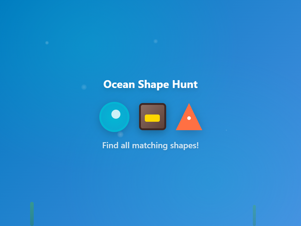 Ocean Shape Hunt