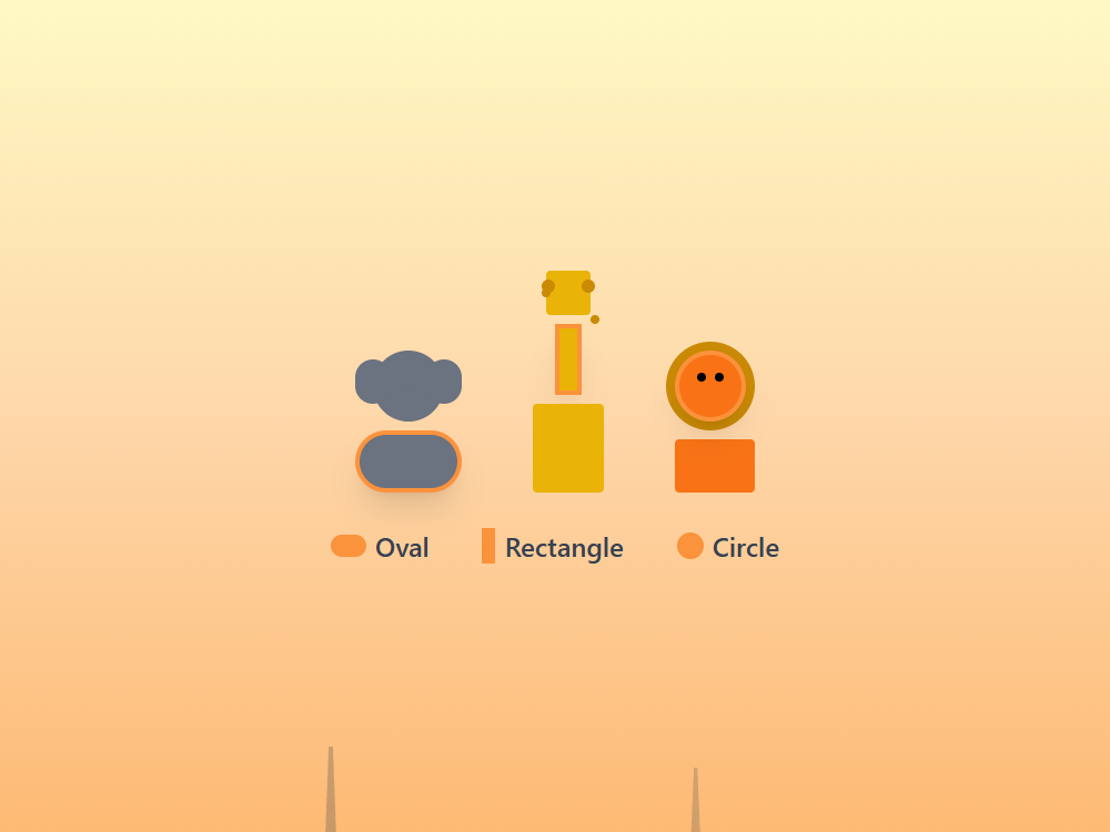 Safari Shape Animals