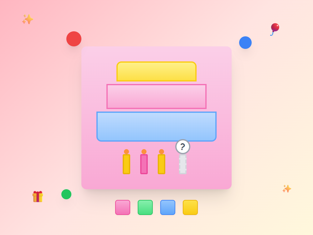 Birthday Candle Cake