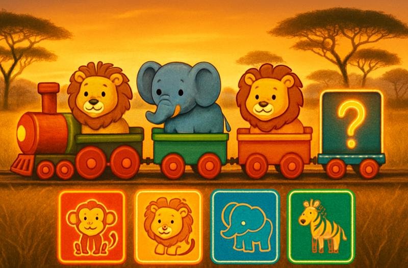 Jungle Animal Train