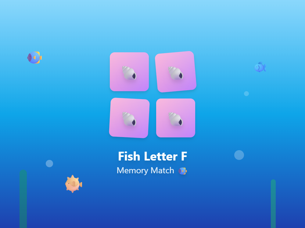 Fish Letter F