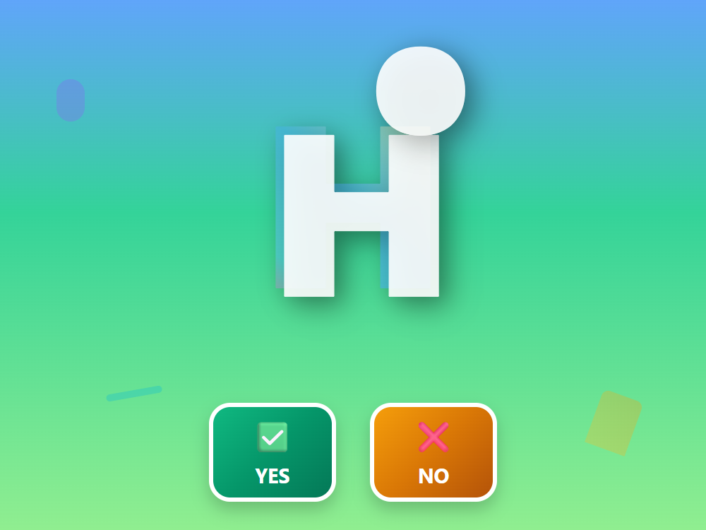 Happy Letter H