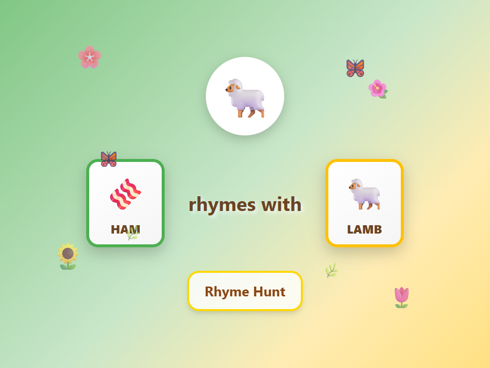 Little Lamb Sound Hunt