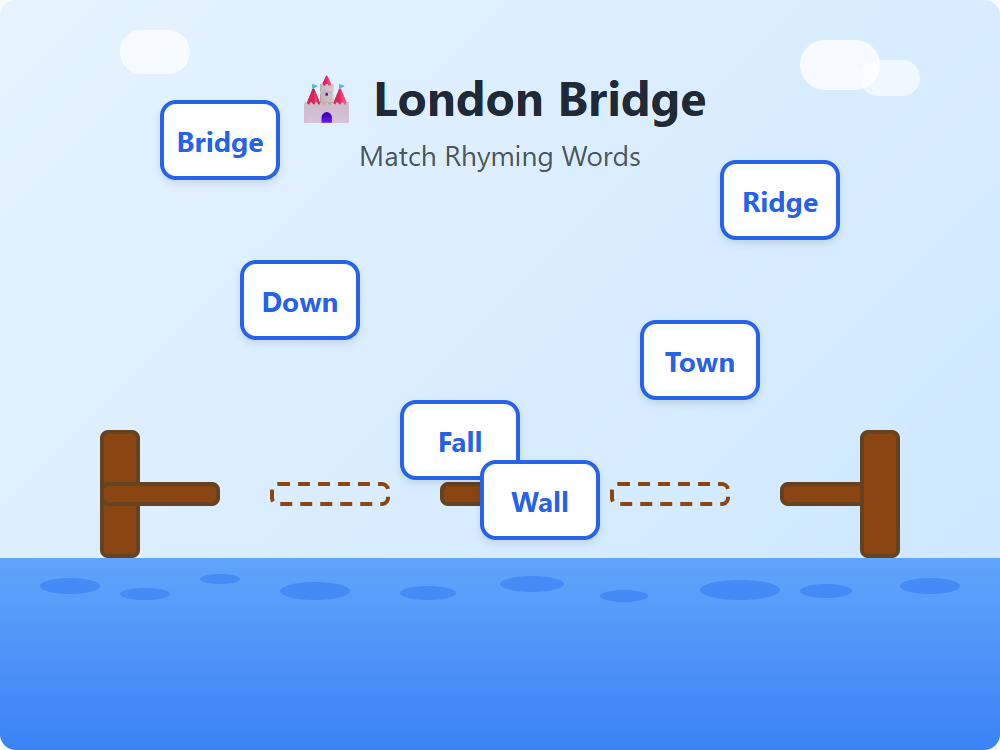 London Bridge Match Game