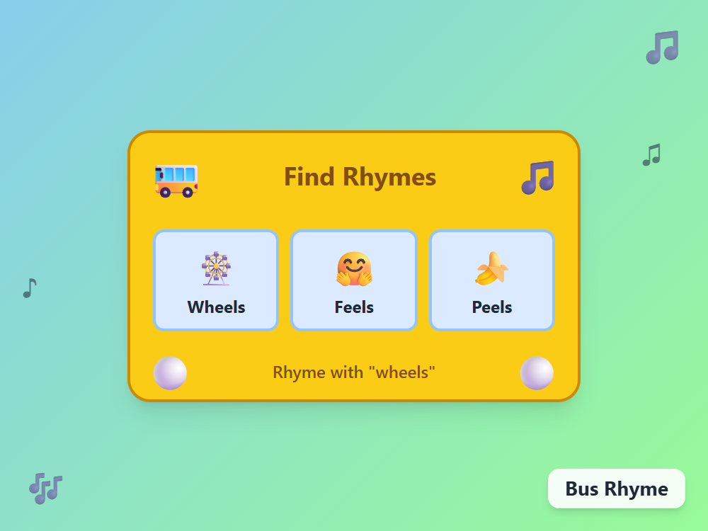 Wheels Bus Rhyme Ride