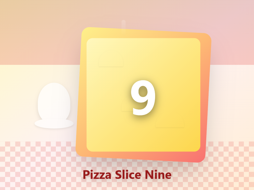 Pizza Slice Nine