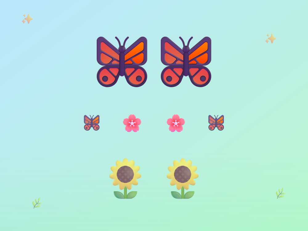 Butterfly Size Dance