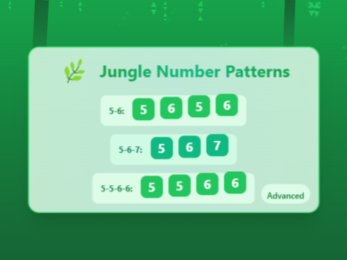 Jungle Number Patterns