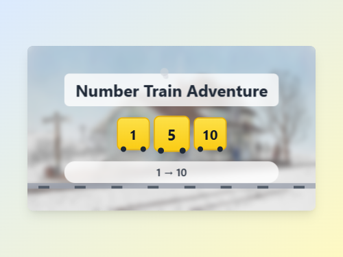 Number Train Adventure 1-10