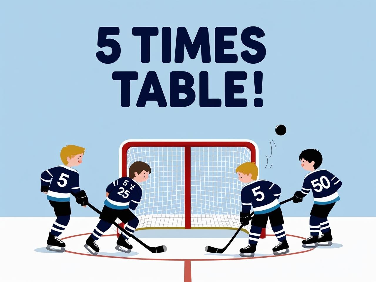 Match 5 Times Table Facts Goals