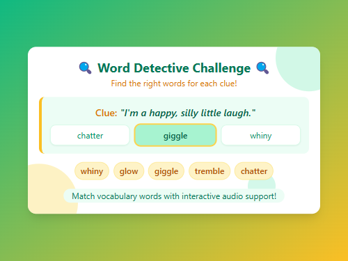 Word Detective Challenge