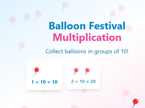 Balloon Festival Multiplication