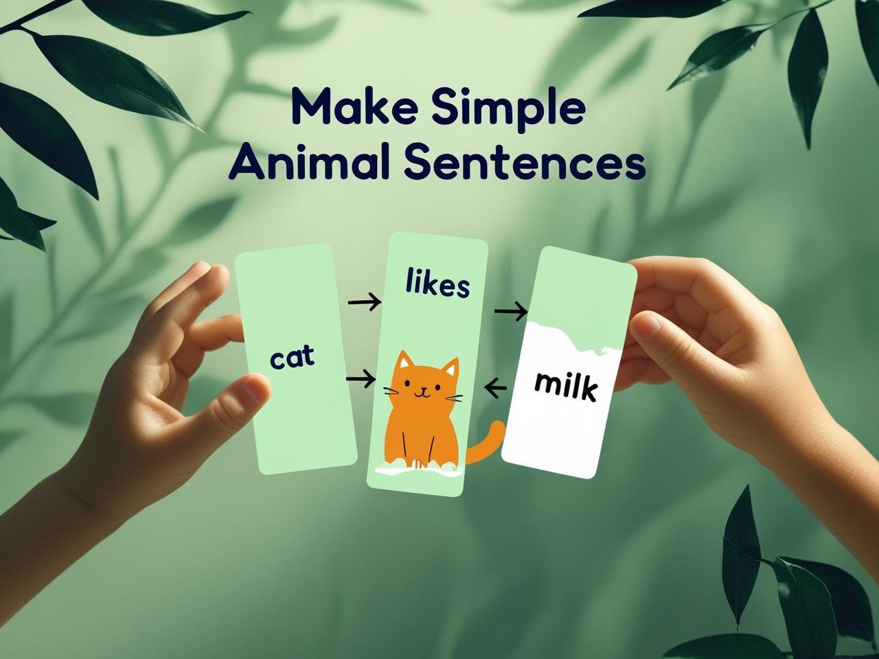 Make Simple Animal Sentences