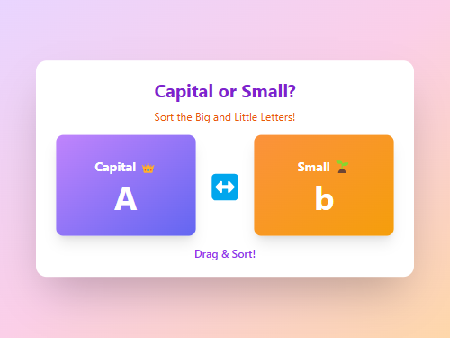 Sort Capital & Small Letters